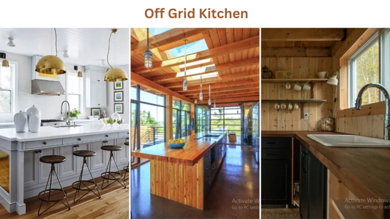 Off grid kitchen