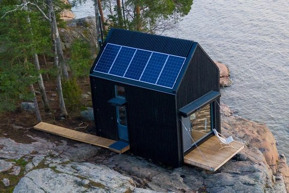 Tiny solar houses