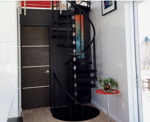 Tiny House Spiral Staircase